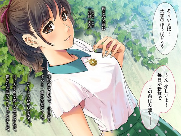 清楚で幼馴染な可愛い彼女が寝取られる同人CG集